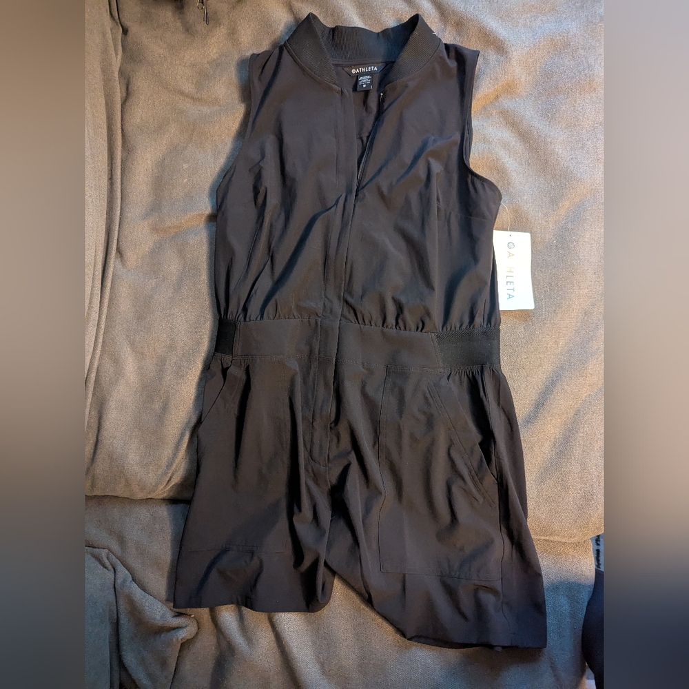 Athleta Black Brooklyn Romper